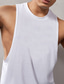 Χαμηλού Κόστους Αμάνικα Μπλουζάκια Γυμναστικής-Ανδρικά Αμάνικη Μπλούζα Τοπ γιλέκου Φανέλα Αμάνικο πουκάμισο Σκέτο Λαιμόκοψη Αθλήματα &amp; Ύπαιθρος Διακοπές Αμάνικο Ρούχα Μοντέρνα Καθημερινά Αθλητισμός