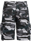 cheap Cargo Shorts-Men&#039;s Cargo Shorts Shorts Bermuda shorts Pocket Camouflage Comfort Breathable Outdoor Daily Going out Casual Big and Tall White Green