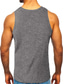voordelige Gym tanktops-Voor heren Singlet Vest Top Onderhemd Mouwloos shirt Effen Strakke ronde hals Buiten Uitgaan Mouwloos Kleding Modieus Ontwerper Spier