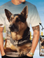 preiswerte anpassen-Individuelles Haustier-T-Shirt für Männer, entwerfen Sie Ihr eigenes, fügen Sie Ihren Hund und Ihre Katze hinzu, personalisieren Sie das T-Shirt mit Allover-Print und benutzerdefinierte Geschenke