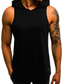 cheap Gym Tank Tops-Men&#039;s Tank Top Vest Top Undershirt Sleeveless Shirt Plain Camouflage Hooded Sports &amp; Outdoor Athleisure Sleeveless Clothing Apparel Fashion Streetwear Muscle