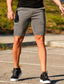 baratos shorts chino masculino-Homens Calção Shorts Chino Bolsos Xadrez Listra Conforto Respirável O negócio Diário Moda Casual Preto Amarelo