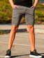 billige chino-shorts for menn-Herre Shorts Chino Shorts Lomme Ruter Stripe Komfort Pustende Virksomhet Daglig Mote Fritid Svart Gul