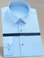 Χαμηλού Κόστους Επίσημα πουκάμισα-Ανδρικά Επίσημο Πουκάμισο Πουκάμισο με κουμπιά Πουκάμισο με γιακά Μη σιδερένιο πουκάμισο Μαύρο Λευκό Ανθισμένο Ροζ Μακρυμάνικο Σκέτο Απορρίπτω Άνοιξη Φθινόπωρο Γάμου Δουλειά Ρούχα