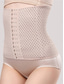 billige Korsetter-kvinner plus size shapewear midje trener kroppsformer ren farge sport enkelt uformelt hjem daglig gå ut polyester pustende sommer vår hjemmeantrekk