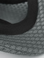 preiswerte Herrenhüte-Herren Schiebermütze Schwarz Weiß Polyester Gitter Strassenmode Stilvoll 1920er Jahre Mode Outdoor Täglich Ausgehen Glatt Atmungsaktivität
