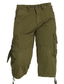 cheap Cargo Shorts-Men&#039;s Tactical Shorts Cargo Shorts Capri Pants Drawstring Flap Pocket Plain Comfort Breathable Outdoor Daily Going out Fashion Streetwear Black Pink
