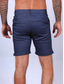 billige chino-shorts for menn-Herre Shorts Chino Shorts Bermudashorts Lomme Geometri Komfort Pustende Virksomhet Daglig Bomullsblanding Mote Fritid Kakifarget Mørkeblå