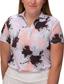 billige kvinders golf-Dame POLO Trøje Golftrøje Button Up Polo Sølv Lysegul Mørkegrå Kortærmet UV Solbeskyttelse Toppe Dame golf påklædning Tøj Outfits Bær tøj