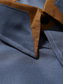 tanie męskie koszule casual-Męskie Koszula Zapinana na guziki koszula Codzienna koszula Letnia koszula Czarny Niebieski Zielony Krótki rękaw Równina Kołnierzyk button down Codzienny Urlop Przednia kieszeń Odzież Moda Codzienny