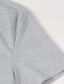 billiga klassisk polo-Herr POLO Shirt Golftröja Ledigt Helgdag Hög krage Kortärmad Mode Grundläggande Slät Knapp Sommar Normal Mörk Marin Himmelsblå Brun Grå POLO Shirt