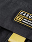 voordelige Cargoshorts-Voor heren Cargoshorts Casual korte broek Flap zak Effen Comfort Ademend Buiten Dagelijks Uitgaan 100% katoen Modieus Casual Zwart Khaki