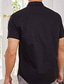 cheap Men&#039;s Printed Shirts-Men&#039;s Shirt Linen Shirt Summer Hawaiian Shirt Striped Graphic Prints Geometry Turndown Apricot Black White Light Green Navy Blue Outdoor Street Short Sleeves Print Clothing Apparel Linen Sports