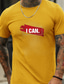 cheap Men&#039;s Graphic Tshirts-Men&#039;s T Shirt Graphic Letter Crew Neck Clothing Apparel Graphic Print Outdoor Daily Sports Short Sleeve Classic Print Basic Fashion Designer