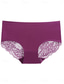 cheap Sexy Lingerie-Women&#039;s Sexy Lingerie Panties Pure Color Lovers Hot Home Valentine&#039;s Day Bed Ice Silk Breathable Hole Summer Spring Home Outfits