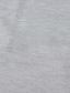 olcso klasszikus póló-Férfi POLO trikó Golfing Hétköznapi Szabadság Állógallér Rövid ujjú Divat Alap Sima Gomb Nyár Normál Sötét tengerészkék Égszínkék Barna Szürke POLO trikó