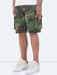 cheap Cargo Shorts-Men&#039;s Cargo Shorts Flap Pocket Plain Camouflage Comfort Breathable Outdoor Daily Going out Fashion Casual Black Army Green