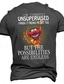 billige 3D-herreskjorter-Herre T-shirt T-Shirts T-shirt med rygtryk Grafisk Tegneserie Rund hals Tøj 3D-udskrivning udendørs Afslappet Kortærmet Trykt mønster Mode Designer Årgang