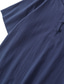 cheap Business Casual-Men&#039;s Shirt Summer Shirt Beach Shirt Plain Vacation Casual Black White Blue Apricot Short Sleeve Collar Summer Clothing Apparel