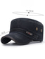 ieftine Pălării Bărbați-Bărbați Bască Flat Șapcă de baseball Cap militar Pălărie de cadet Negru Albastru Bumbac Epocă Călătorie Stiluri de Plajă În aer liber Vacanță Simplu Ajustabile Lavabil Casual