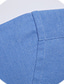 Χαμηλού Κόστους Επίσημα πουκάμισα-Ανδρικά Επίσημο Πουκάμισο Πουκάμισο Oxford Μπλε Απαλό Λευκό Ροζ Μακρυμάνικο Καρό / Ριγέ / Chevron Κολάρο Πουκαμίσου Όλες οι εποχές Καθημερινά Ρούχα Ημερομηνία Ρούχα Στάμπα