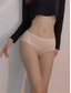 cheap Sexy Lingerie-Women&#039;s Sexy Lingerie Panties Pure Color Lovers Hot Home Valentine&#039;s Day Bed Ice Silk Breathable Hole Summer Spring Home Outfits