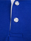 billige mænds bølge-Herre POLO Trøje Golftrøje Button Up Polo Åndbart Svedtransporende Blød Toppe Regulær Helfarve Sommer Golf Udendørs