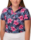 abordables golf femenino-Mujer Camisas de polo Camiseta de golf Polo con botones Plata Amarillo Claro Gris oscuro Manga Corta Protección solar UV Camiseta Ropa de golf para damas Ropa Trajes Ropa Ropa