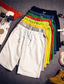 cheap Casual Shorts-Men&#039;s Shorts Beach Shorts Board Shorts Elastic Drawstring Design Plain Comfort Breathable Knee Length Casual Daily Beach Fashion Streetwear  Micro-elastic