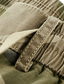 abordables Shorts Cargo-Homme Short Cargo Shorts de Randonnée Poche à rabat Camouflage Confort Respirable Extérieur du quotidien Sortie 100% Coton Mode Décontractées Vert Véronèse Kaki