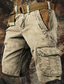 cheap Cargo Shorts-Men&#039;s Cargo Shorts Shorts Hiking Shorts Multi Pocket Plain Wearable Short Outdoor Daily Designer Casual Black Army Green