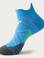 preiswerte Herrensocken-Herren 2 Paar Ankle Socken Niedrig geschnittene Socken Schwarz Weiß Farbe Farbblock Casual Täglich Grundlegend Mittel Sommer Frühling Herbst Atmungsaktiv