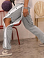 levne Tepláky-pánské odtrhávací basketbalové kalhoty s vysokým děleným patentním knoflíkem ležérní pooperační tepláky s kapsami