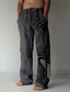 cheap Printed Pants-Men&#039;s Sweatpants Joggers Trousers Drawstring Elastic Waist 3D Print Graphic Prints Comfort Sports Outdoor Casual Daily Cotton Blend Streetwear Designer Khaki Gray Micro-elastic