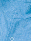billige Skjorter med trykk for menn-Herre Skjorte linskjorte Flamingo Grafiske trykk Høy krage Gul Blå Grønn Lyseblå Grå utendørs Gate Kortermet Trykt mønster Klær Lin Mote Gatemote Designer Fritid