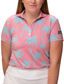 levne ženský golf-Dámské Turistická polokošile Golfová košile Tlačítko nahoru Polo Stříbrná Světle žlutá Tmavě šedá Krátký rukáv UV ochrana proti slunci Vrchní část oděvu Dámské golfové oblečení oblečení oblečen