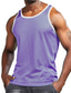 cheap Gym Tank Tops-Men&#039;s Gym Tank Top Basketball Jersey Mesh Classic Sleeveless Singlet Athletic Athleisure Breathable Quick Dry Moisture Wicking Fitness Gym Workout Basketball Sportswear Activewear Solid Colored Dark