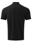 billiga Casual T-shirts för män-Herr T-shirt T-tröja Slät Polokrage Gata Semester Kort ärm Stickat Kläder Mode Designer Grundläggande