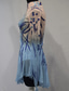 cheap Figure Skating Dresses-Figure Skating Dress Women&#039;s Girls&#039; Ice Skating Dress Outfits Sky Blue Mesh Spandex High Elasticity Competition Skating Wear Handmade Crystal / Rhinestone Long Sleeve Ice Skating Figure Skating