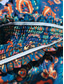 cheap Graphic Skirts-Women&#039;s Skirt Swing Bohemia Maxi High Waist Skirts Pleated Print Color Block Floral Vacation Going out Summer Cotton Polyester Vintage Retro Vintage Ethnic Casual Red Navy Blue Royal Blue