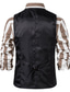 cheap Men&#039;s Vest-Men&#039;s Vest Waistcoat Daily Wear Vacation Going out Vintage British Spring &amp;  Fall Button Polyester Comfortable Plaid Single Breasted Lapel Regular Fit Grey Black khaki Vest
