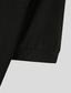 economico Magliette casual da uomo-Per uomo maglietta T-shirt Liscio A collo alto Strada Da mare Maniche corte A maglia Abbigliamento Di tendenza Originale Essenziale