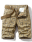 ieftine pantaloni scurți chino pentru bărbați-Bărbați Pantaloni scurti chino Bermude Pantaloni scurți de lucru Buzunar Geometric Lungimea genunchiului În aer liber Zilnic Ieșire Amestec Bumbac De Bază Modă Negru Verde Militar Micro-elastic