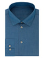 voordelige Nette overhemden-Voor heren Overhemd Licht Blauw Zwart Wit Lange mouw Effen Revers Zomer Toimisto &amp; ura Bruiloft Kleding