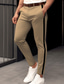 cheap Chinos-Men&#039;s Trousers Chinos Summer Pants Casual Pants Front Pocket Color Block Comfort Breathable Casual Daily Holiday Fashion Basic Brown Dark Gray Stretchy
