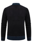 ieftine pulover cardigan pentru bărbați-Bărbați Pulover Pulover Cardigan Pulovere rochie pentru bărbați Striat Tricotat Regulat Tricotat Guler de stand Încălziri Contemporan modern Înapoi la Școală Purtare Zilnică Îmbrăcăminte Toamna iarna