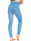 ieftine -Pentru femei Zvelt Pantaloni Jambiere Modă Șic Stradă Casual Lungime totală Talie Înaltă Fluture Buzunar Imprimeu Cut înalt Respirabilitate Comfortabil Înaltă Elasticitate Stradă Casual Zilnic
