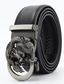 cheap Men&#039;s Belt-Men&#039;s Leather Belt Ratchet Belt Black Gold Cowhide Plain Daily Wear Going out Weekend