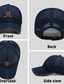 billige Baseballcaps for menn-baseballcaps for menn unisex trucker lue sommer pustende full mesh lue svart marineblå fitness bokstav ultrafiolett motstandsdyktig utendørs sport