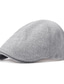 Χαμηλού Κόστους Ανδρικά καπέλα-Ανδρικά Καπέλα Επίπεδο καπέλο Μαύρο Θαλασσί Πορτοκαλί Χακί Μπεζ Καφέ Γκρίζο Μονόχρωμες Καθημερινό Υπαίθριο Στυλ δρόμου